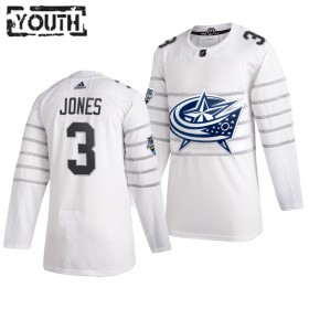 Columbus Blue Jackets Seth Jones 3 Wit Adidas 2020 NHL All-Star Authentic Shirt - Kinderen